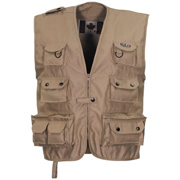 Picture of Canadian Outdoor Vest Khaki